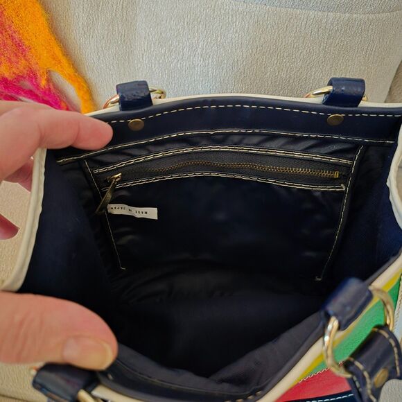 Vintage 1960's Japanese Small Tote Purse - Picture 3 of 5